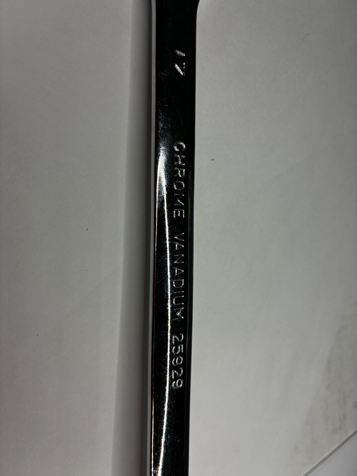Ace Professional 17mm Combination Wrench Chrome Vanadium 12 Point Used Tool