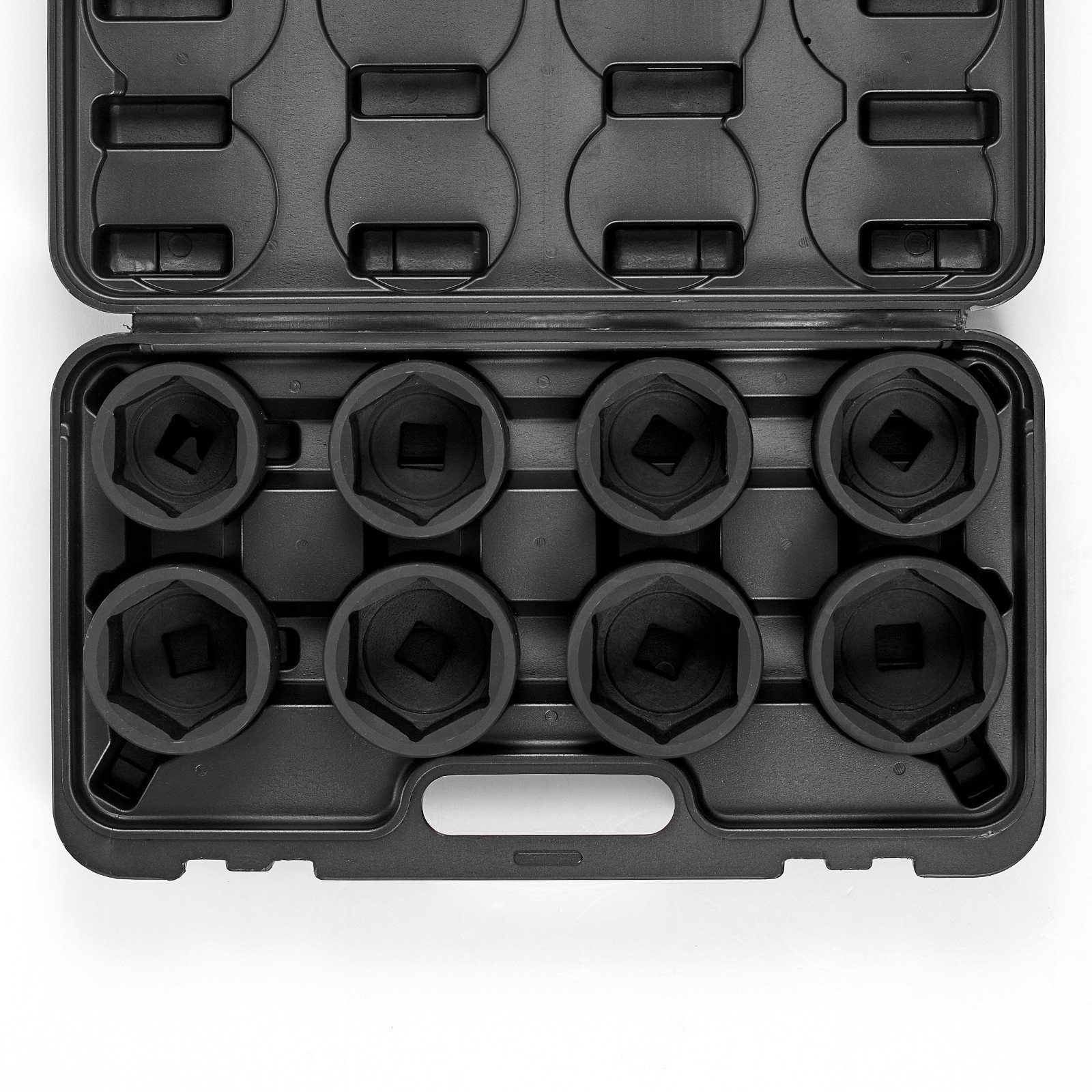 Uimoso 8PCS 3/4″ Drive 6-Point SAE Axle Nut Impact Socket Set