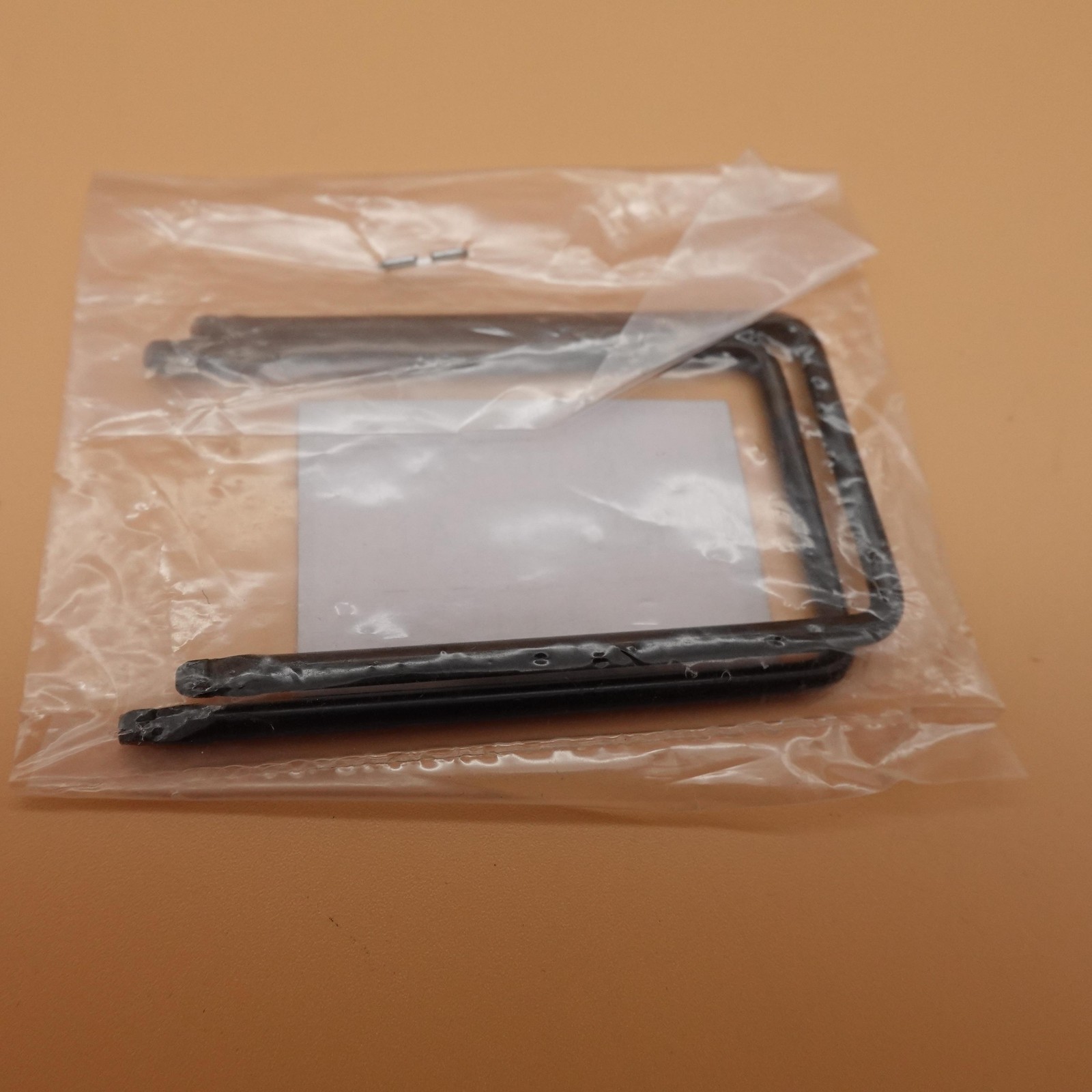Radio Removal Aid Trim Removal Tool U Shaped Car Stereo Keys Black Metal Pair