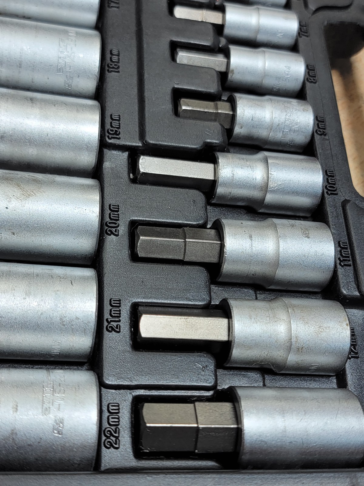 Vim Tools MMS23 23 Pc 2-22MM Metric Hex Drivers Master Set S2 Steel Elite Series