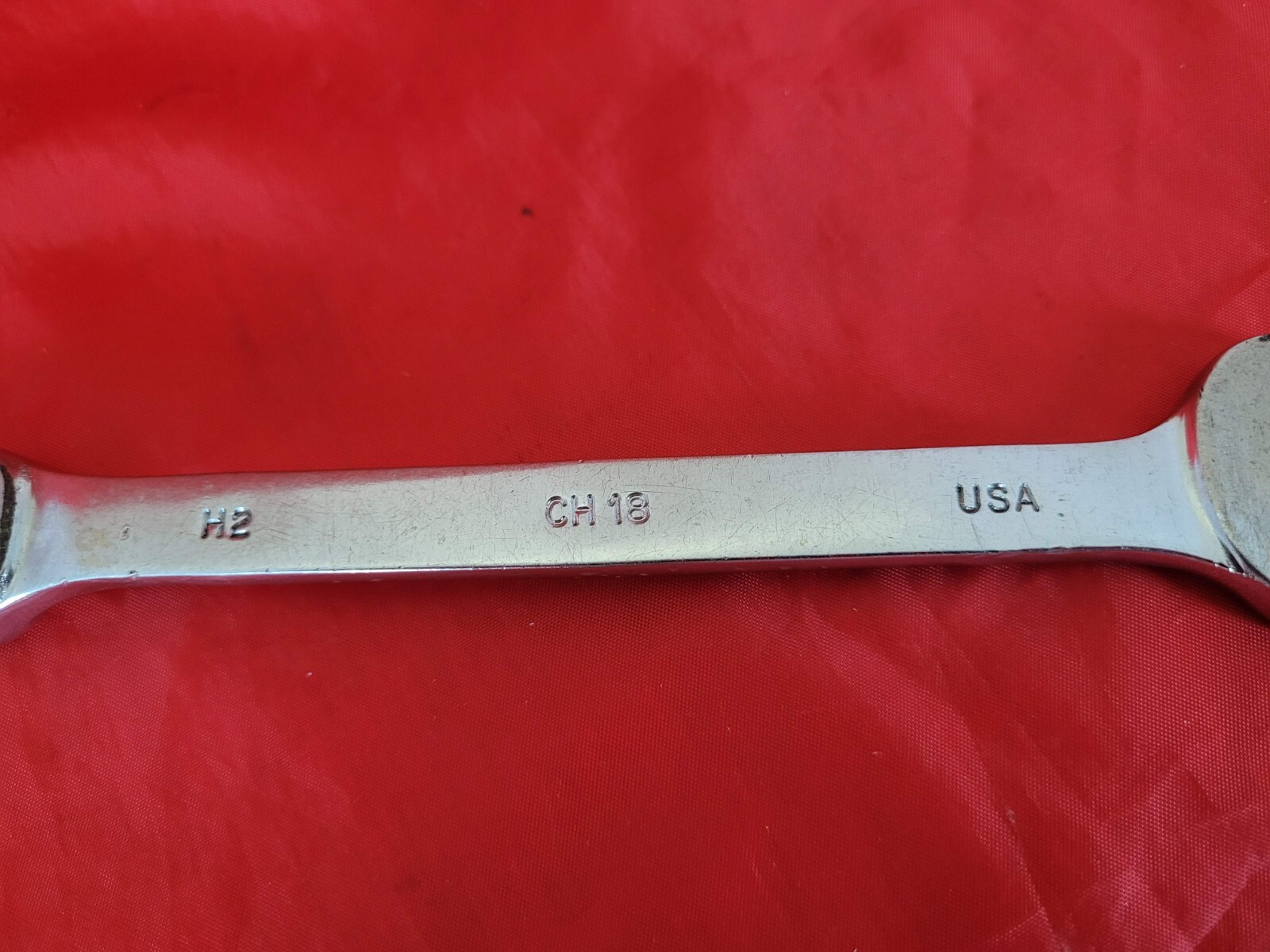 MAC CH18 9/16″ 6 Point Combination Wrench Open Box End USA SAE S17
