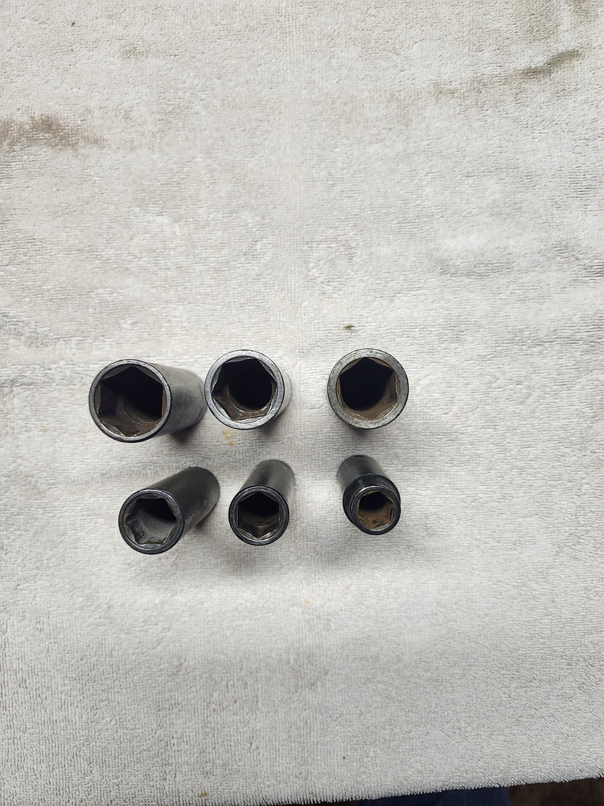 6 MATCO 1/2″ DR 6 POINT SAE IMPACT SOCKETS 15/16, 7/8, 13/16, 11/16, 5/8 & 1/2″