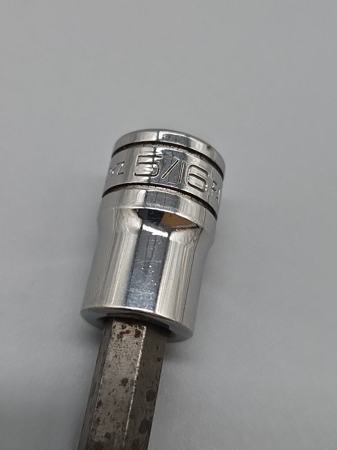 Snap-On Tools 3/8″ Drive 5/16″ SAE Hex Bit Chrome Socket Driver FA10E USA