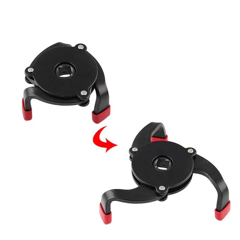 Universal 3 Jaw Oil Filter Wrench Adjustable Car Spanner Remover Tool