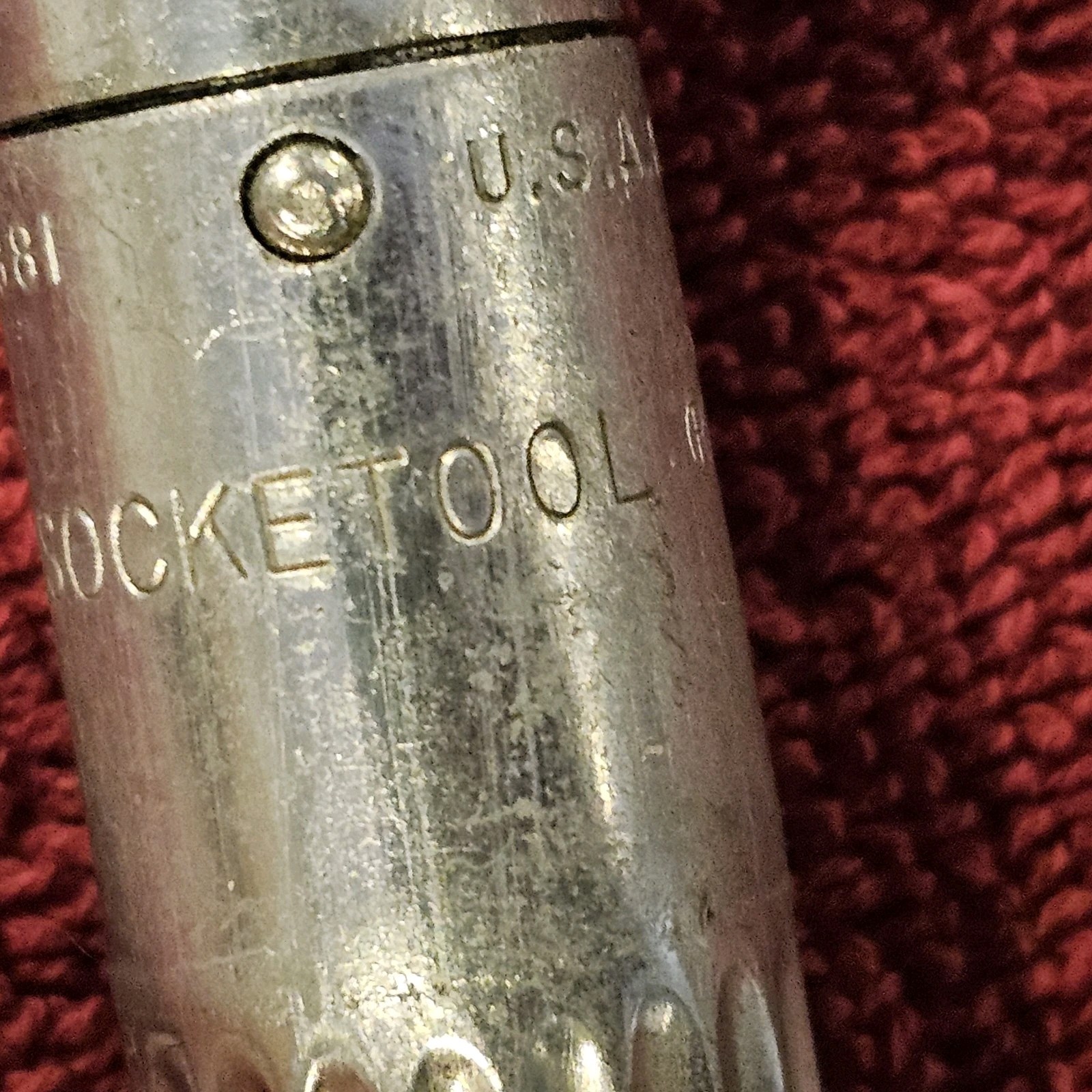 Vintage Ratchet Socketool Reversing 1/4″ Hex Ratcheting Screwdriver, 3-7/8″ USA