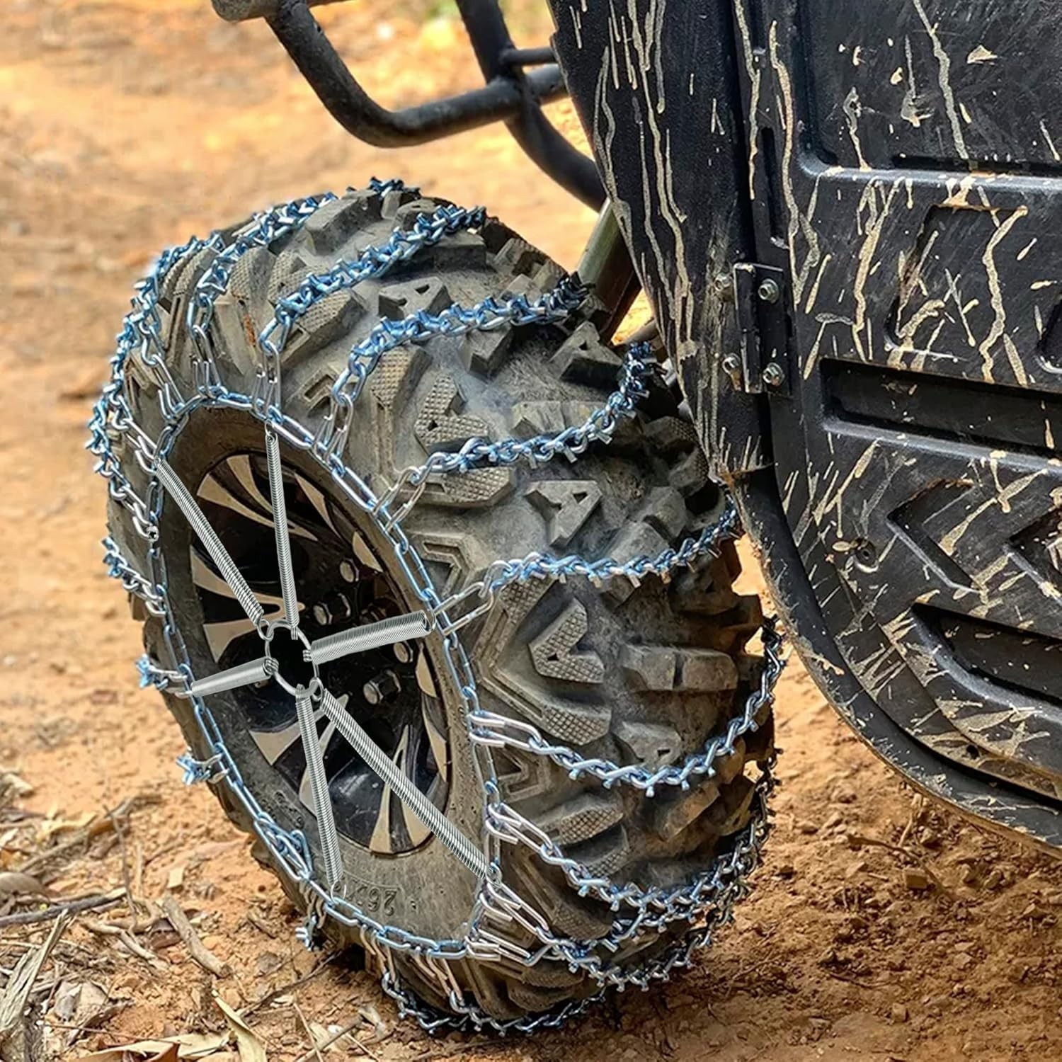 Secure Your Tires with Tough Snow Chain Tighteners – Fits Most Vehicle Sizes