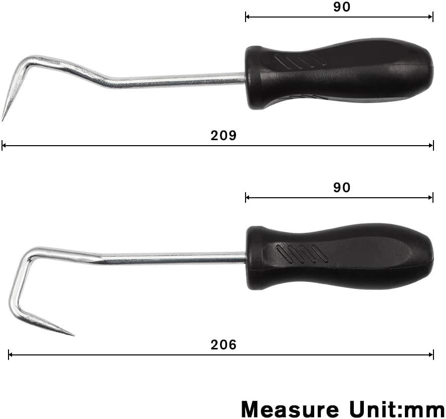 Hose Removal Hook 2 Pcs Set Hose Removal Tools O Ring Removal Tools for Autom…