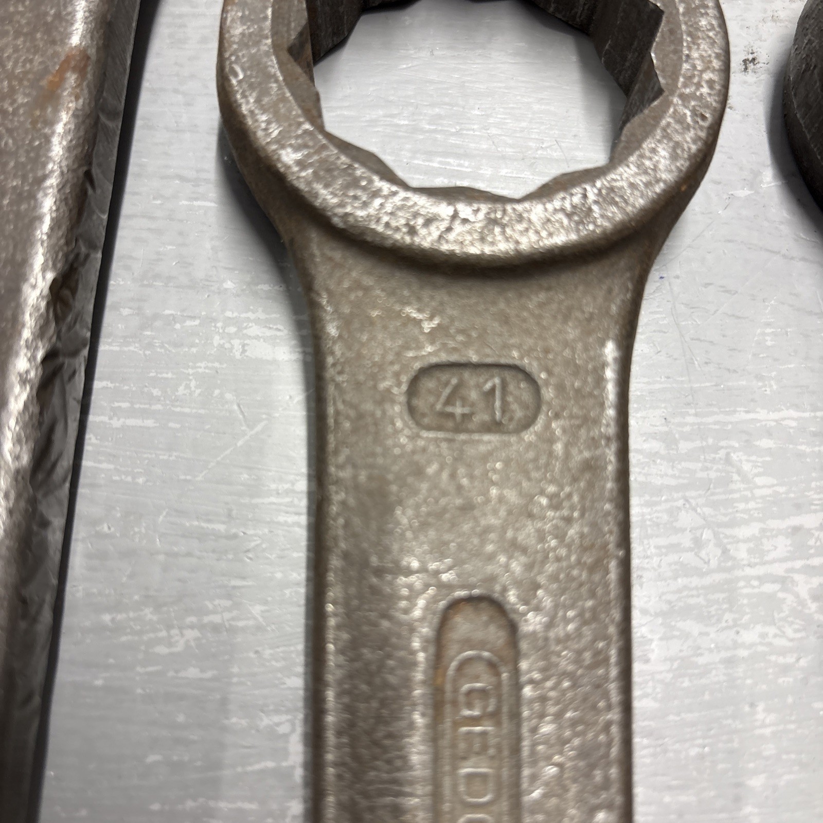X5 Vintage Gedore Heavy Slogging Spanner’s / Wrench Made In Germany Vgc