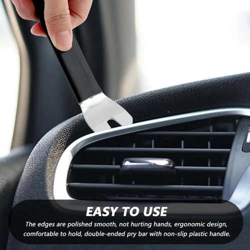 1pc Car Trim Removal Pry Tool Stainless Steel Panel Clip Installer Bar – NEW