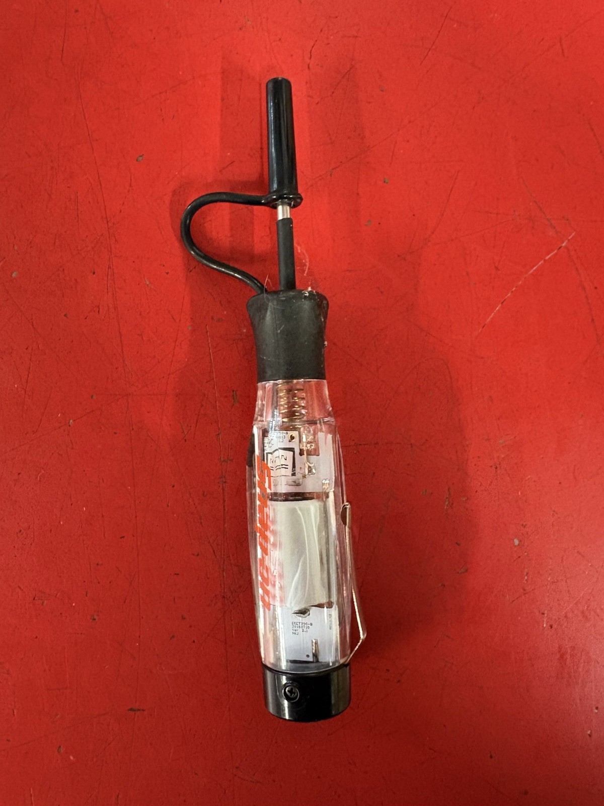 Snap On tools Cord Free Circuit Tester 3-24v DC NEW, CLEAR handle EECT200