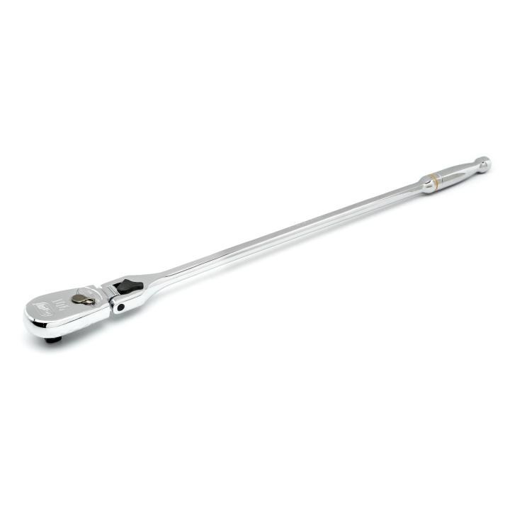 Gearwrench 81363T 1/2″ Dr 90-Tooth Locking Flex Head Teardrop Ratchet 24″