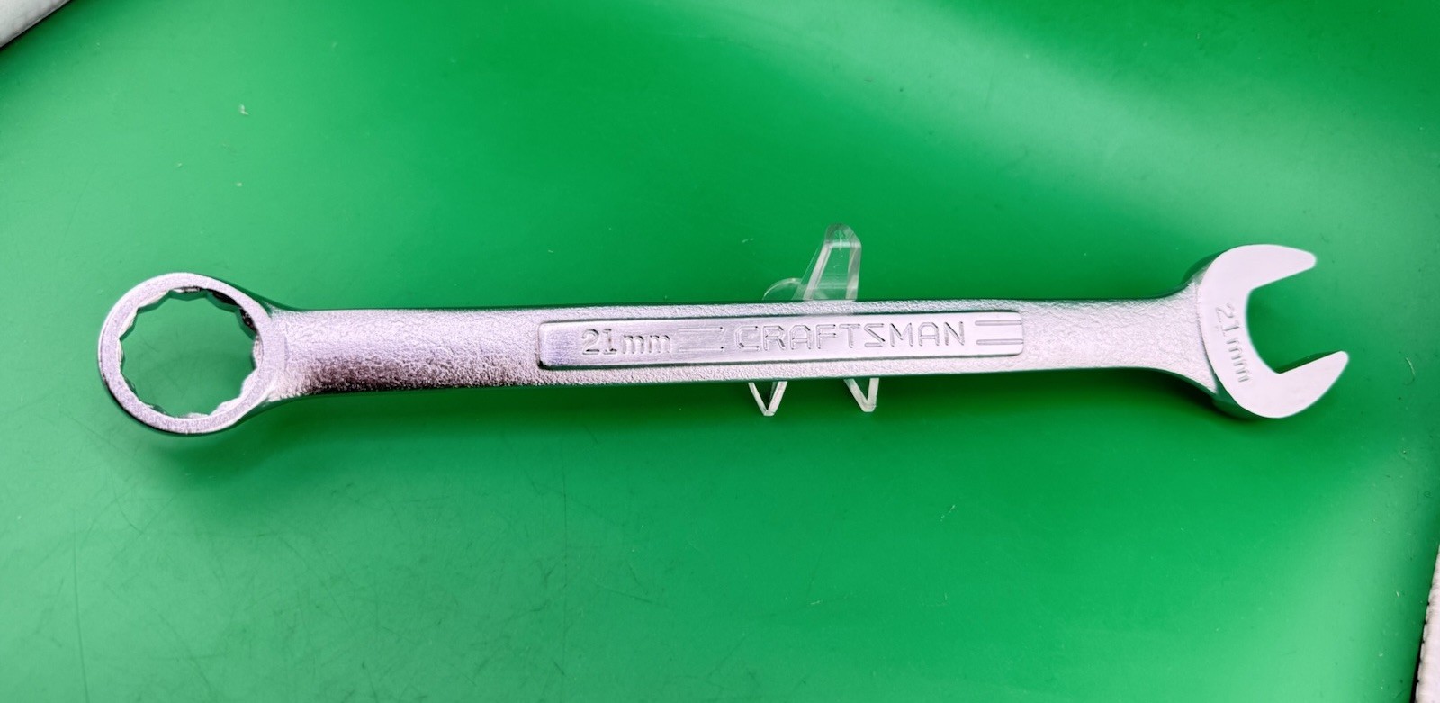 NOS Craftsman 42938 Metric Combination Wrench 12 Point 21mm -V- Series USA MADE