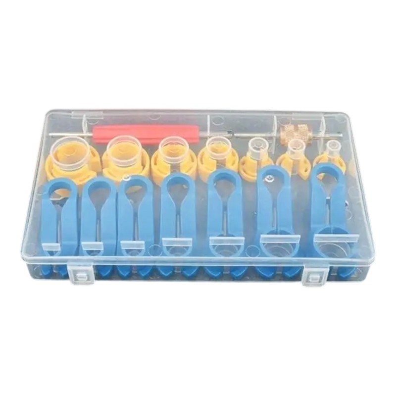 Profession Car Air Conditioning Hose Fuels Line Disconnect Tool with Storage Box