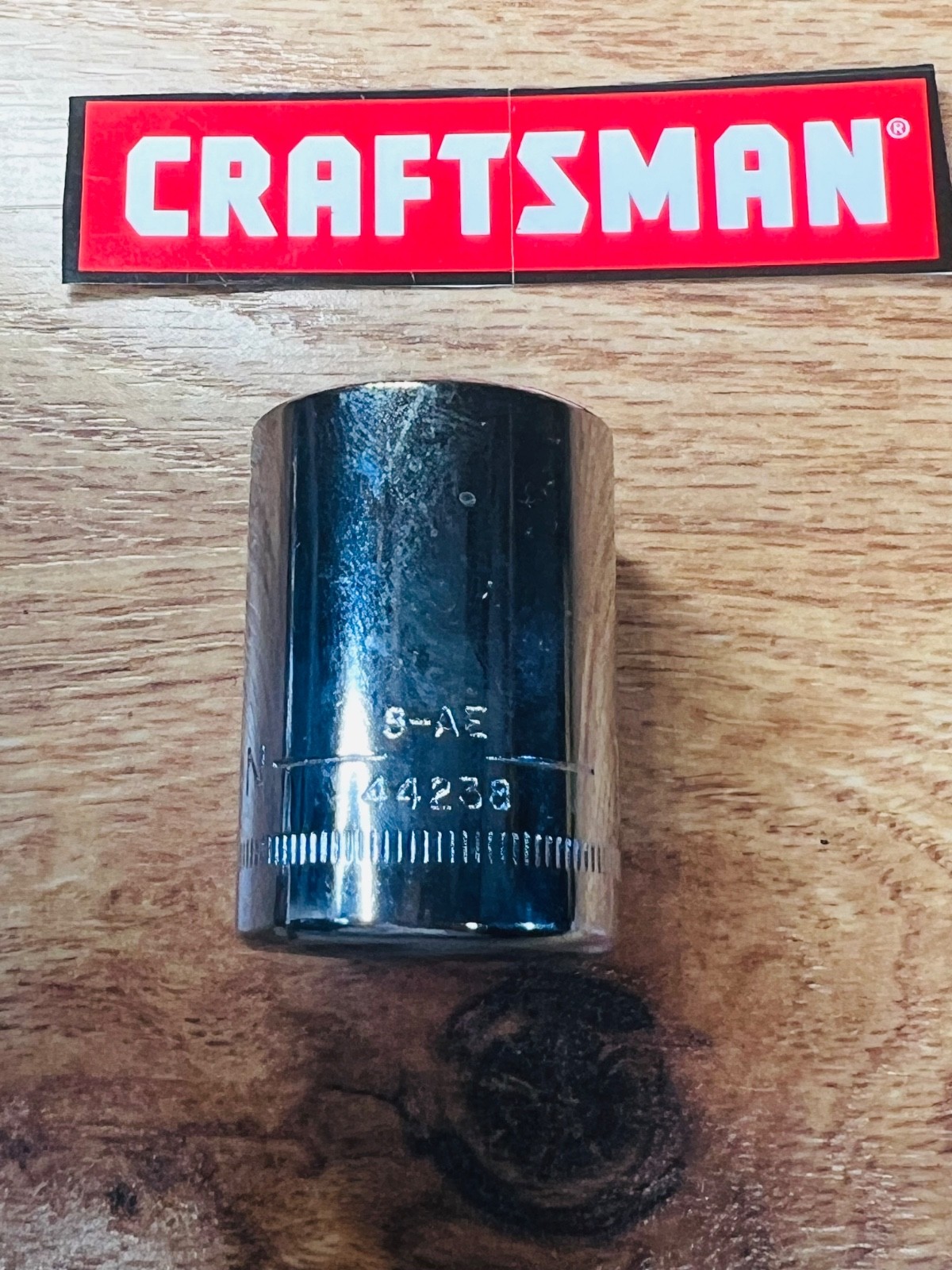 Craftsman Socket 19MM 44238 S-AE 12 point 1/2” Drive Ultrasonic Cleaned