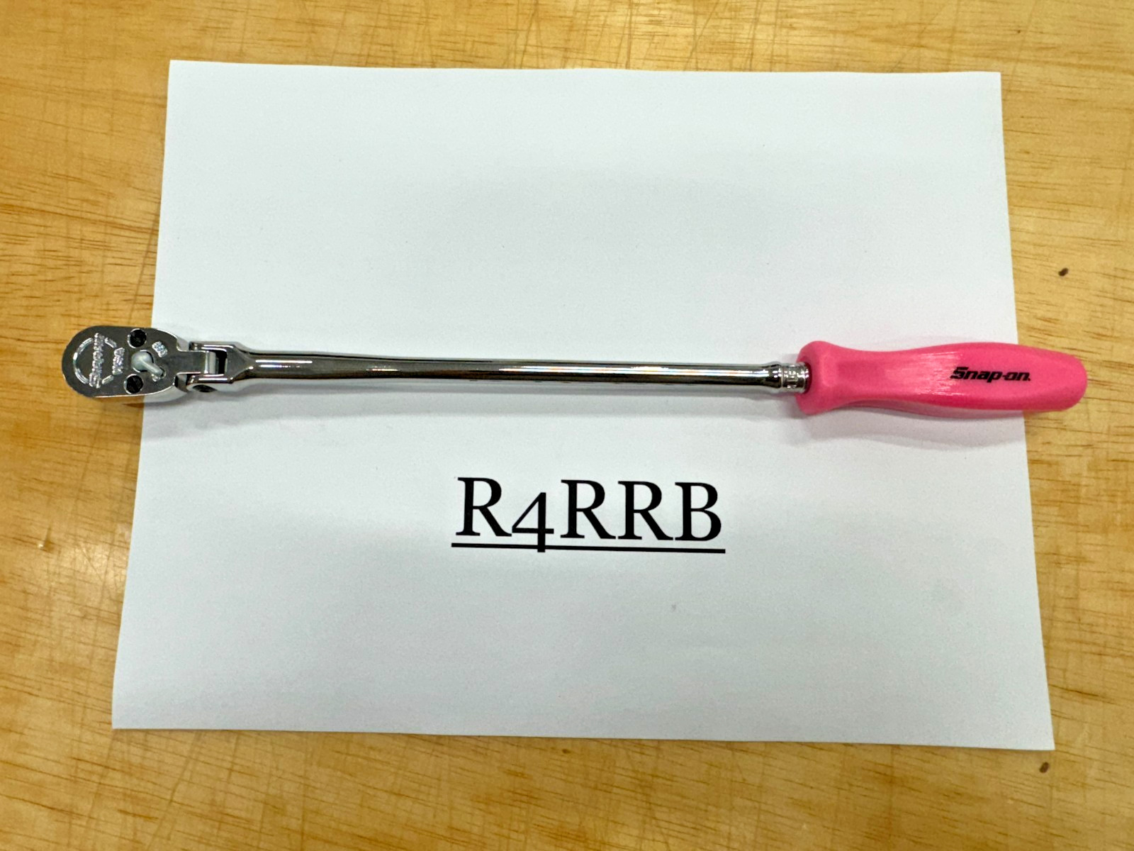 Snap-on Tools USA NEW GUY MARTIN PINK 4pc 1/4″ Drive Assorted Ratchet Set RARE