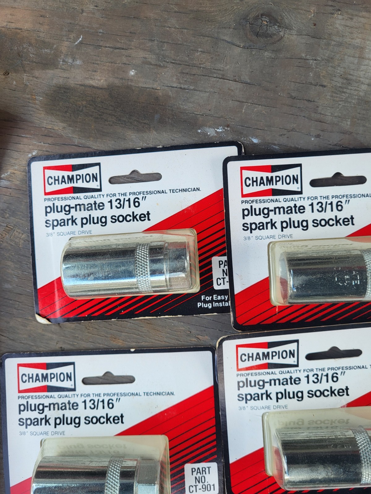 Vintage Champion Plug Master And 8 Plug-mate 13/26 & 9 5/8, FREE SHIPPING