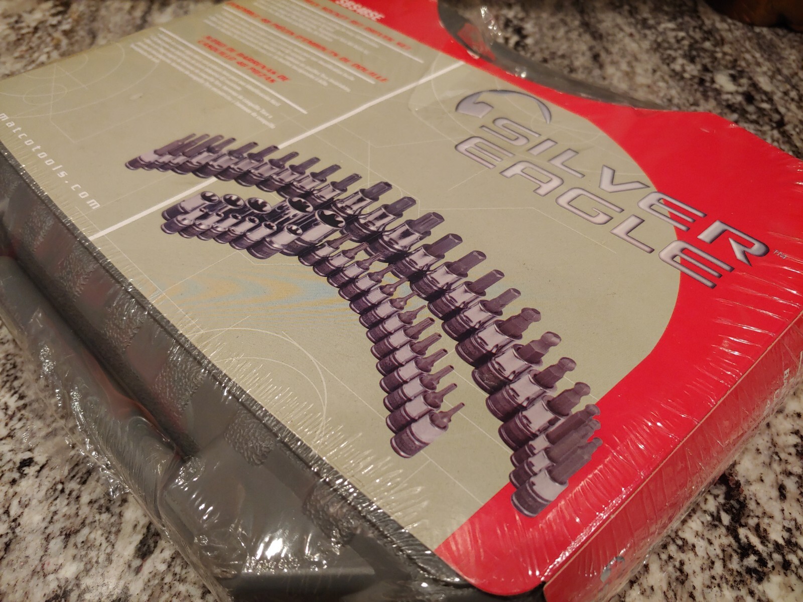 Silver Eagle By Matco Tools 48pc 3/8 Socket Bit Driver Set – SEALED