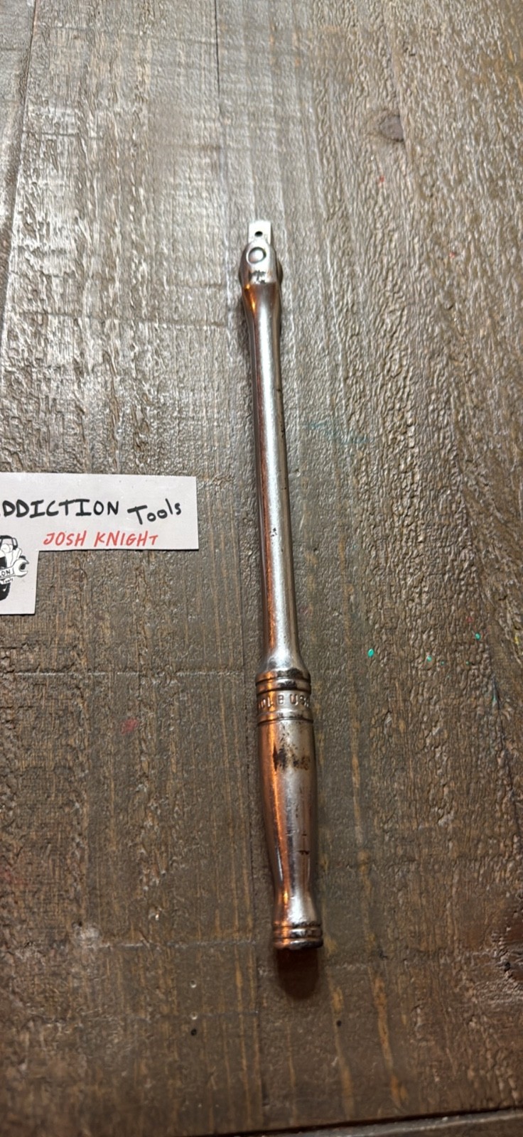 Snap on 3/8” breaker bar F10L no owner markings