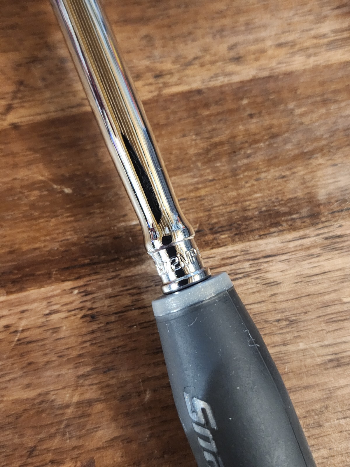 NEW Snap On TH72MP 1/4″ Indexing Multi-Position Ratchet DARK TITANIUM Soft Grip