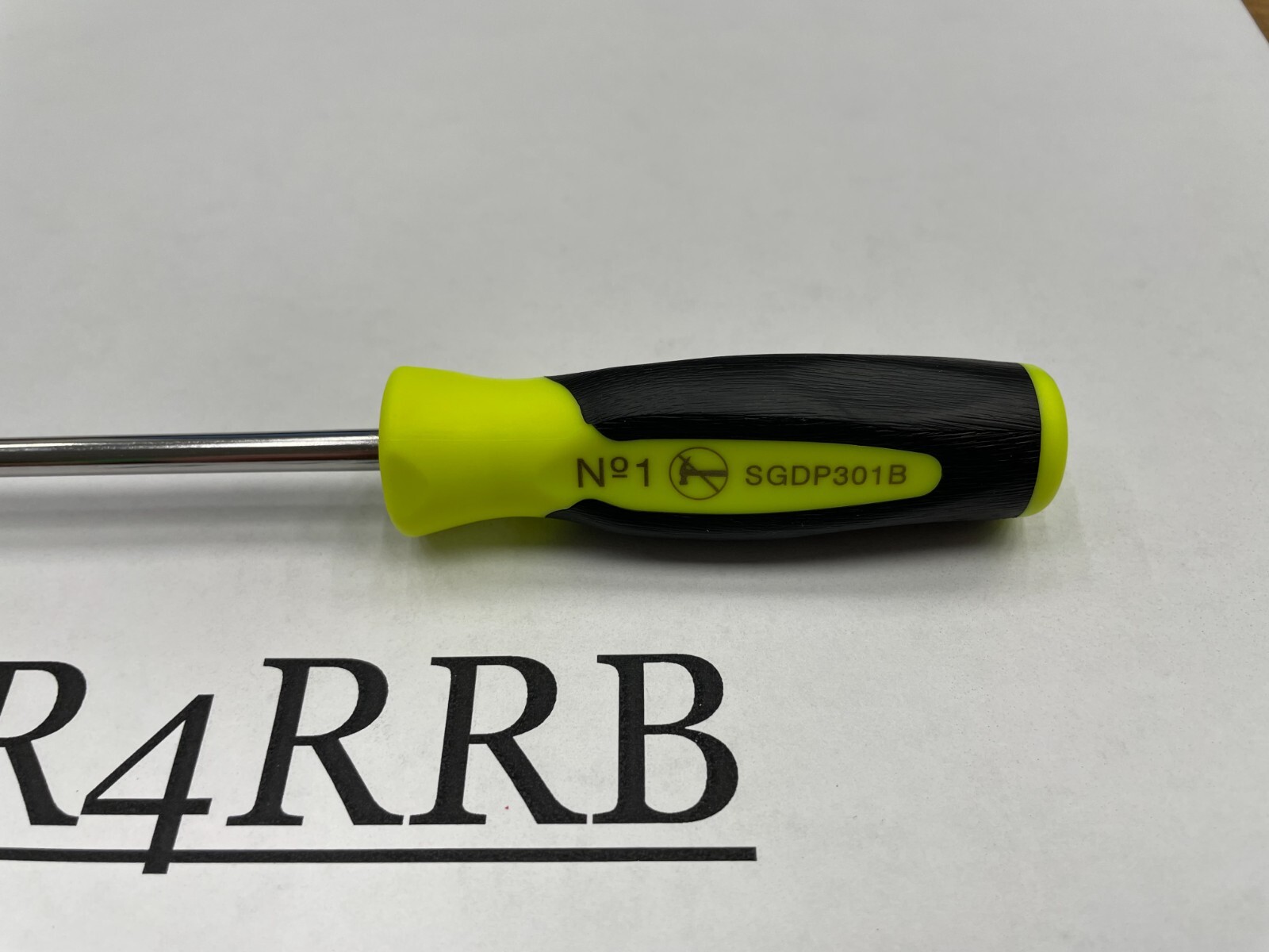 Snap-on Tools NEW HI-VIZ #1 Phillips Soft Grip Mini-Tip Screwdriver SGDP301BHV