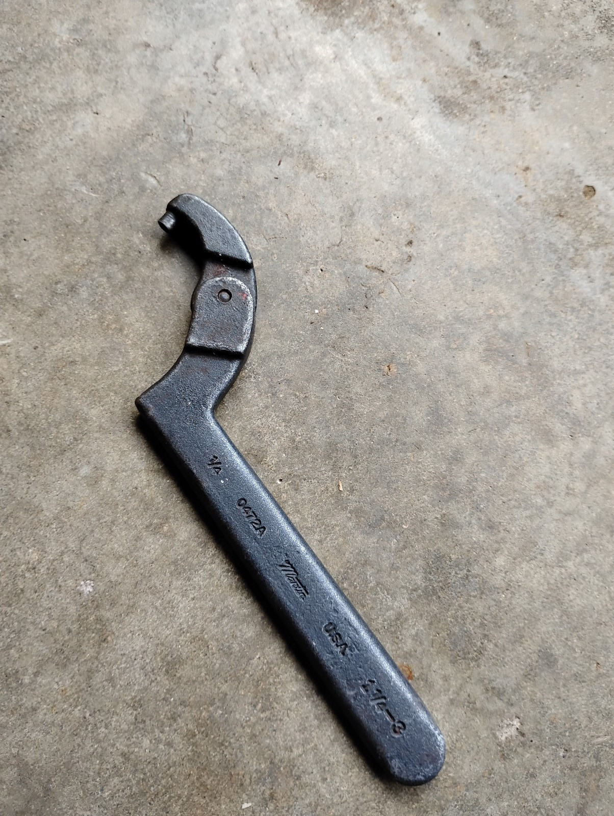 Martin Tool 0472A Span Pin Adjustable Wrench Tool 1-1/4″-3 x 1/4″ Alloy Steel
