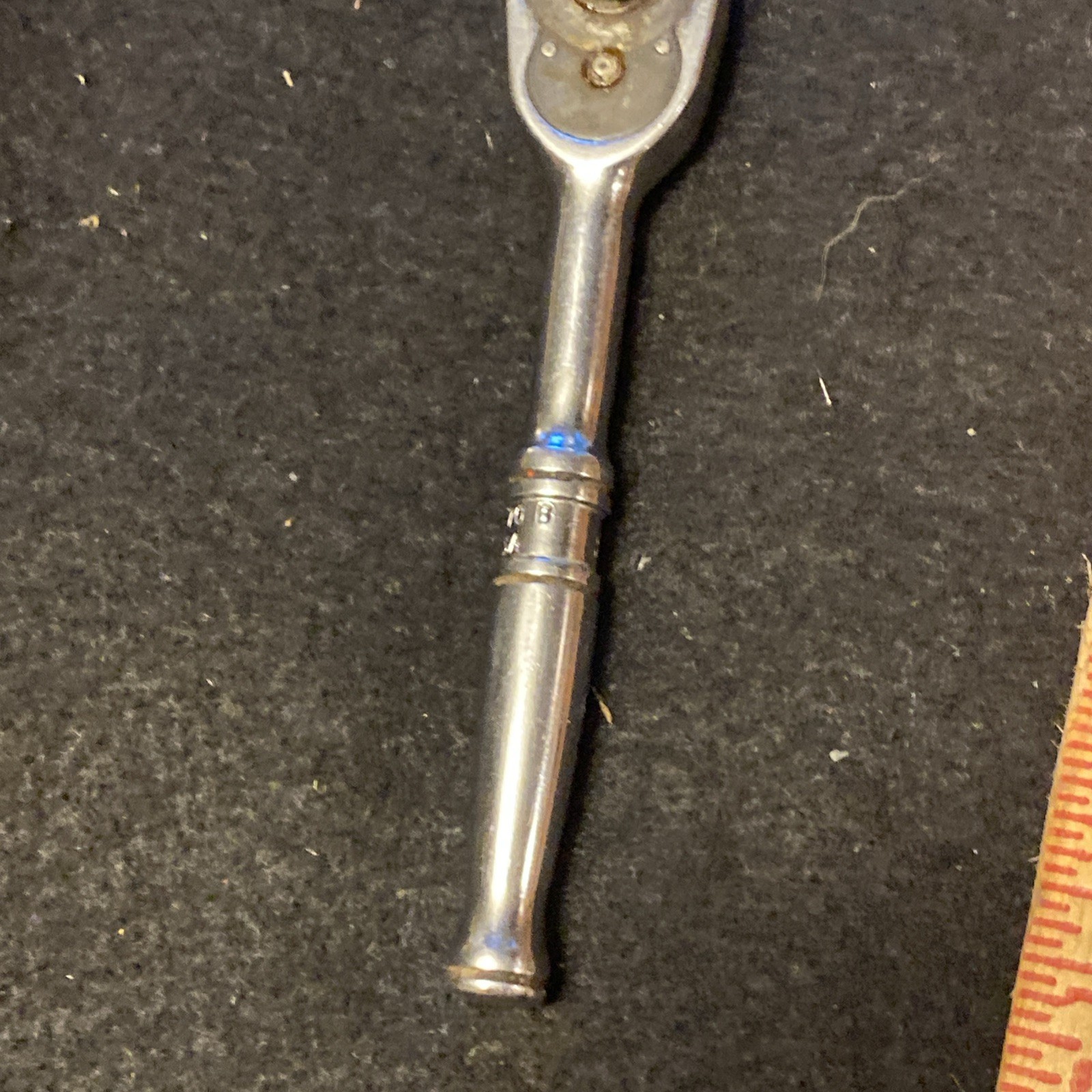 Snap On Tools USA 1/4″ DR Ratchet Socket Wrench Mini 4.5″ Long TM70B