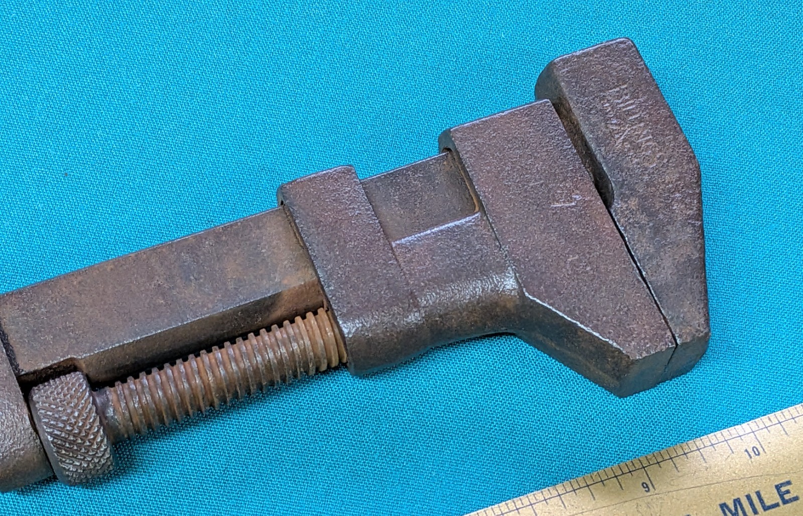 Vintage 1940’s BILLINGS «Coes» 10″ Heavy Duty All-Steel Adjustable Monkey Wrench