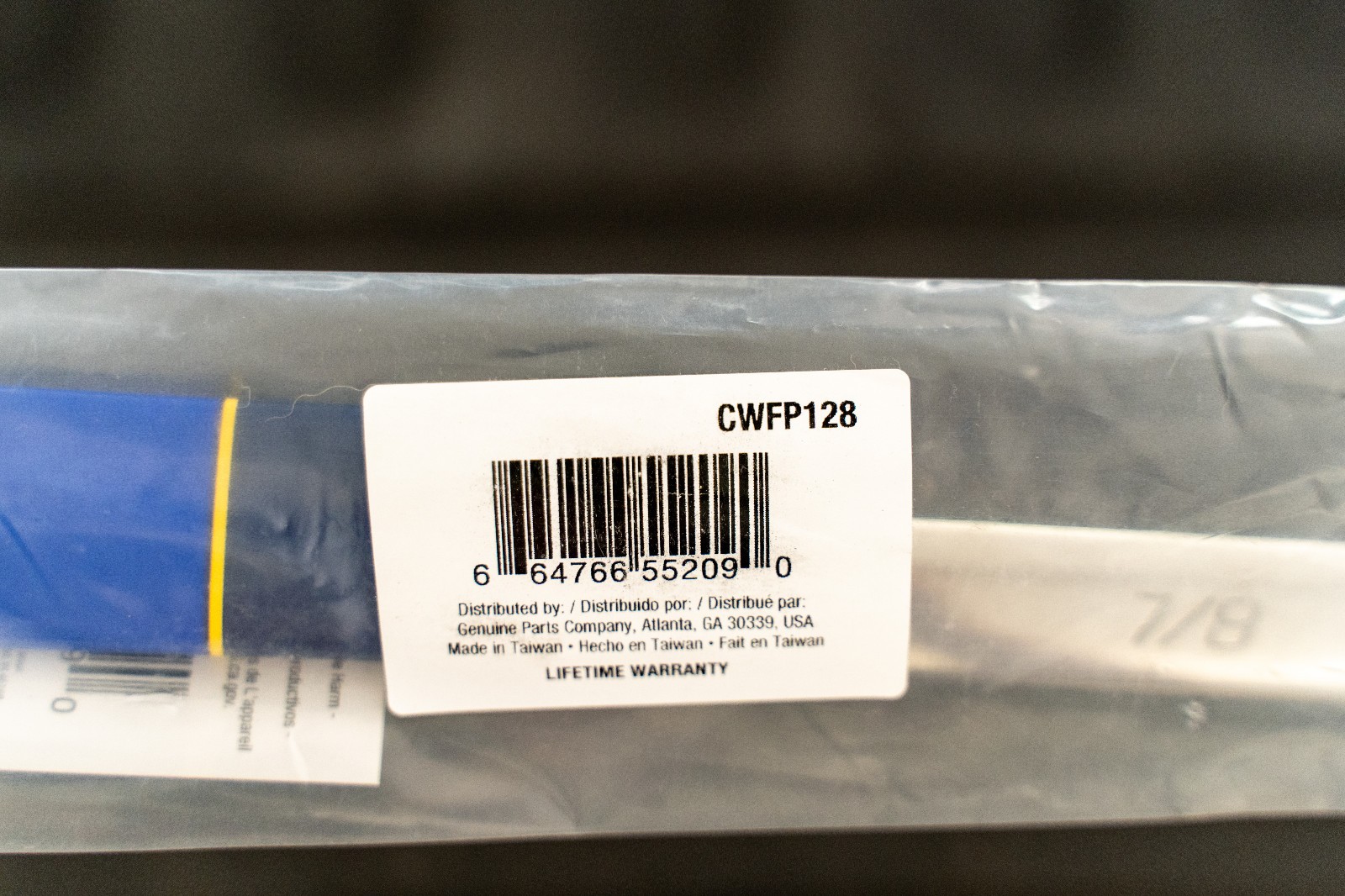 Napa Carlyle 12 Point Combination Wrench 7/8 In Brand New CWFP128