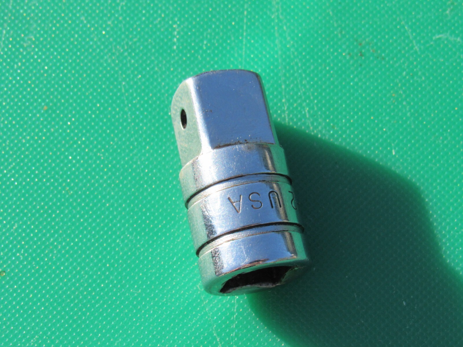 SNAP ON A2 A-2 3/8″ TO 1/2″ SQUARE DRIVE SOCKET ADAPTER UNDERLINE LOGO A 2 USED
