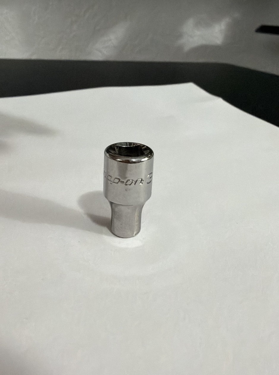 Snap On 3/16″ Shallow Socket 1/4″ Drive 12 Point TMD6 USA