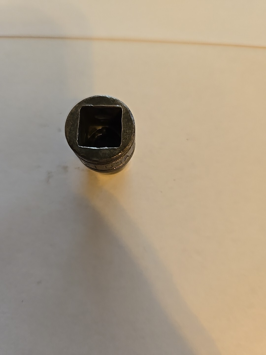 Snap On 3/8″ Drive 3/8″ 12PT SAE Shallow Chrome Socket USA Ugly F-121