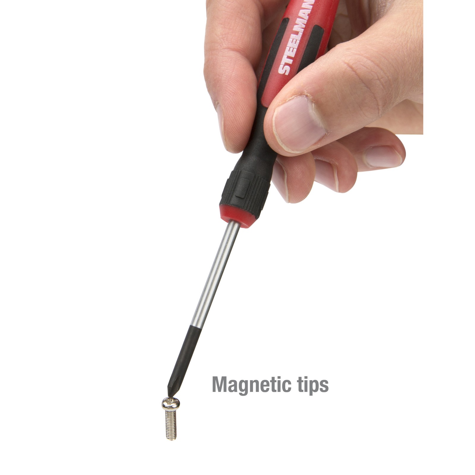 Steelman 6 Piece Long Phillips and Flat Head Precision Screwdriver Set 41776