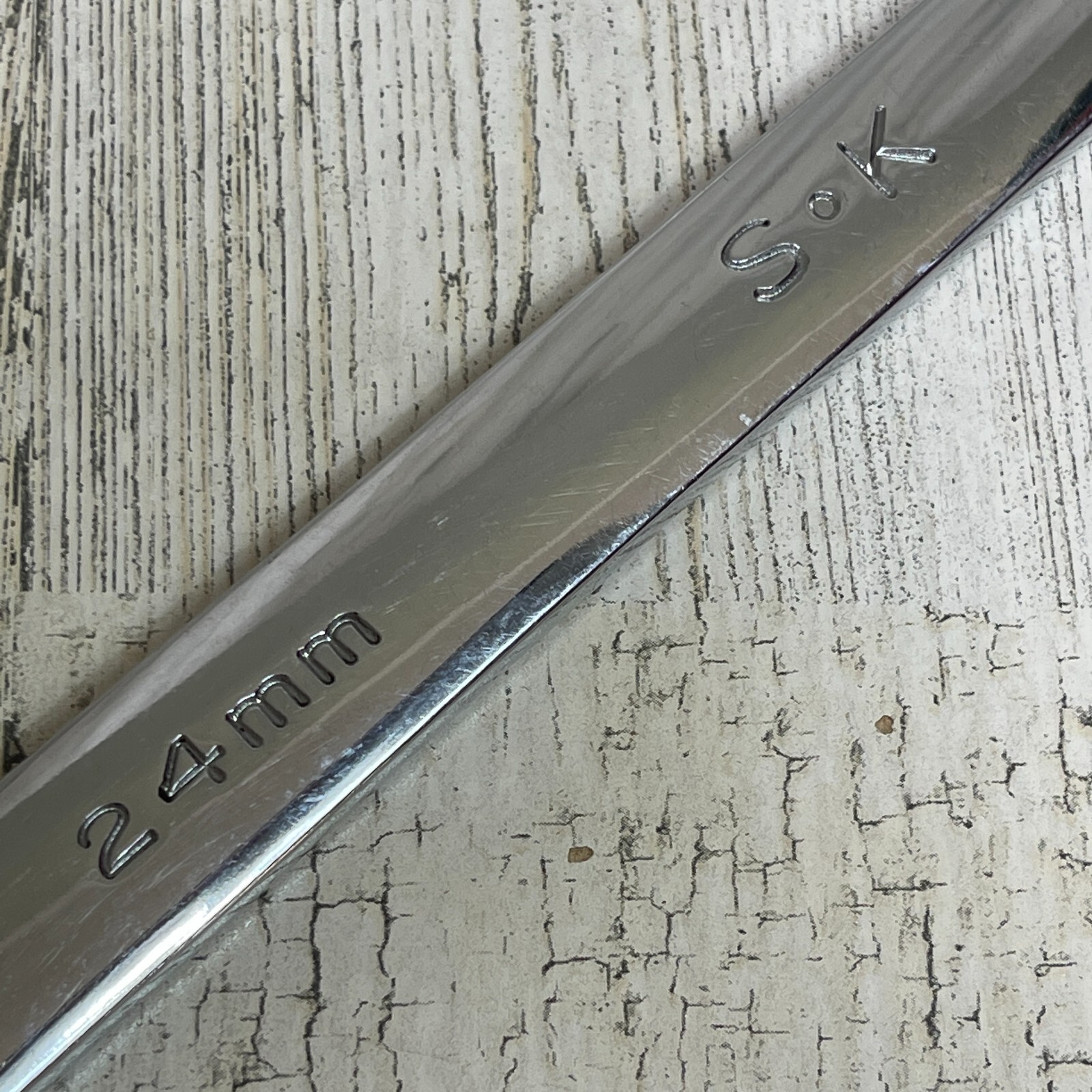 SK Metric Combination Regular Full Polish 12 Pt Wrench 24mm 88324