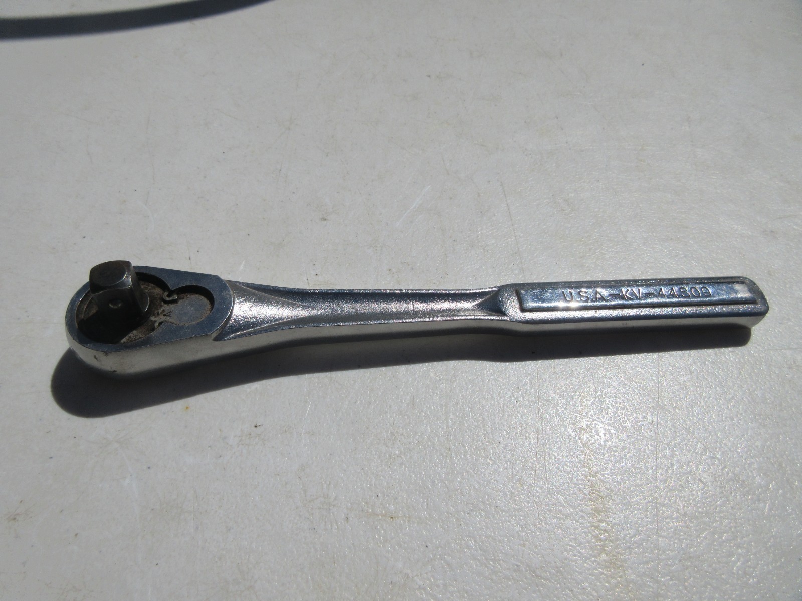 Vintage Craftsman 1/2″ Drive Ratchet KV 44809 Made in USA