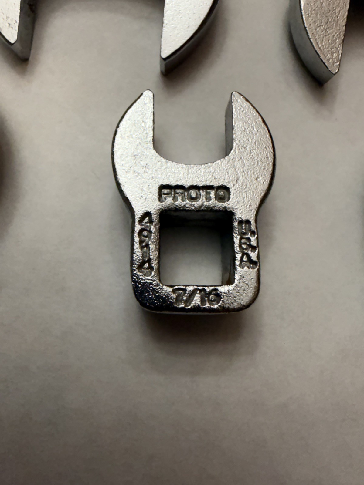 Proto Tools 3/8” Drive 9 Piece SAE Crowfoot Wrench Set – USA MADE