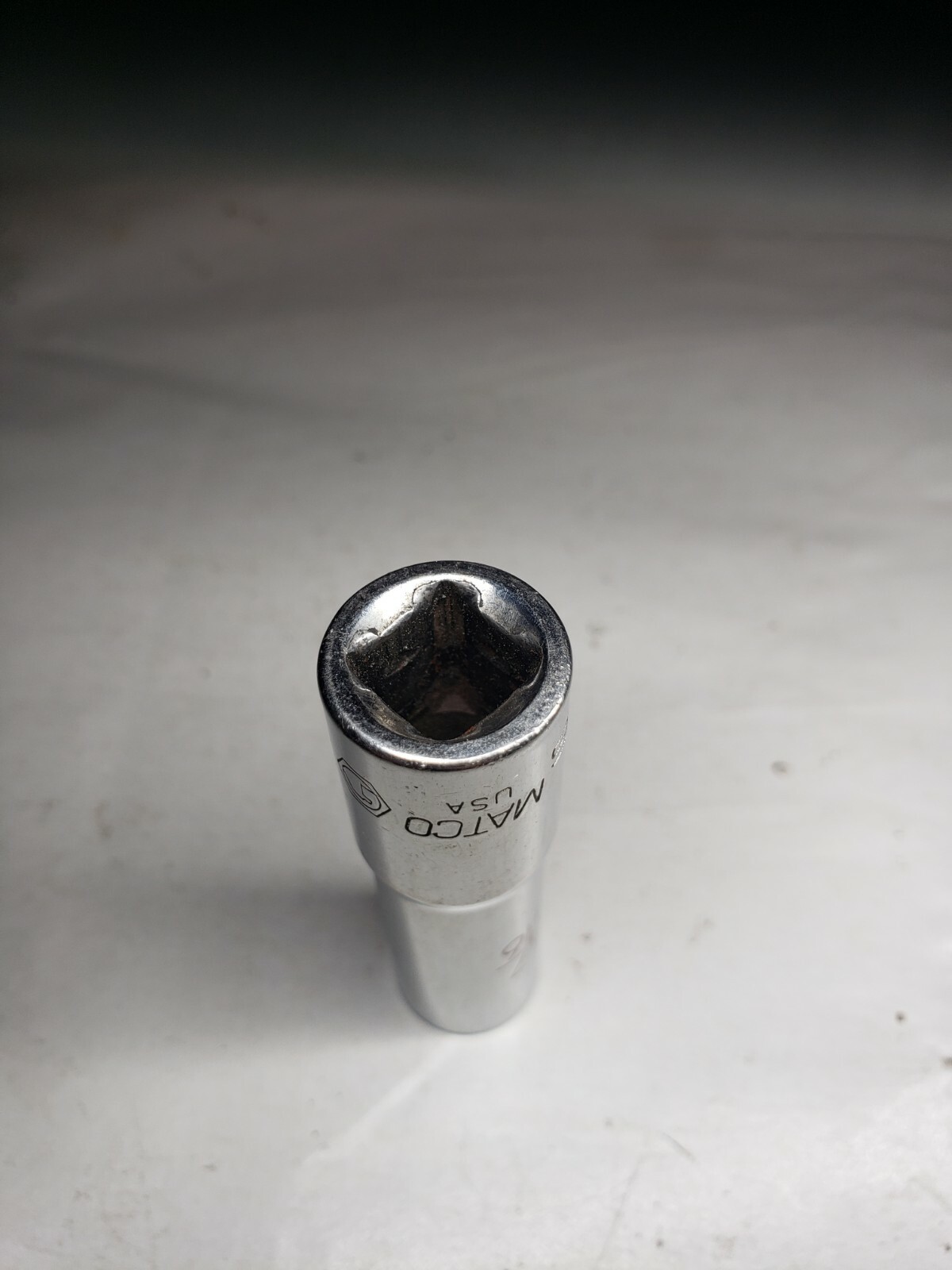Matco Tools BD146A 3/8″ Deep Chrome 6pt 7/16″ Socket Matco Tools USA Made