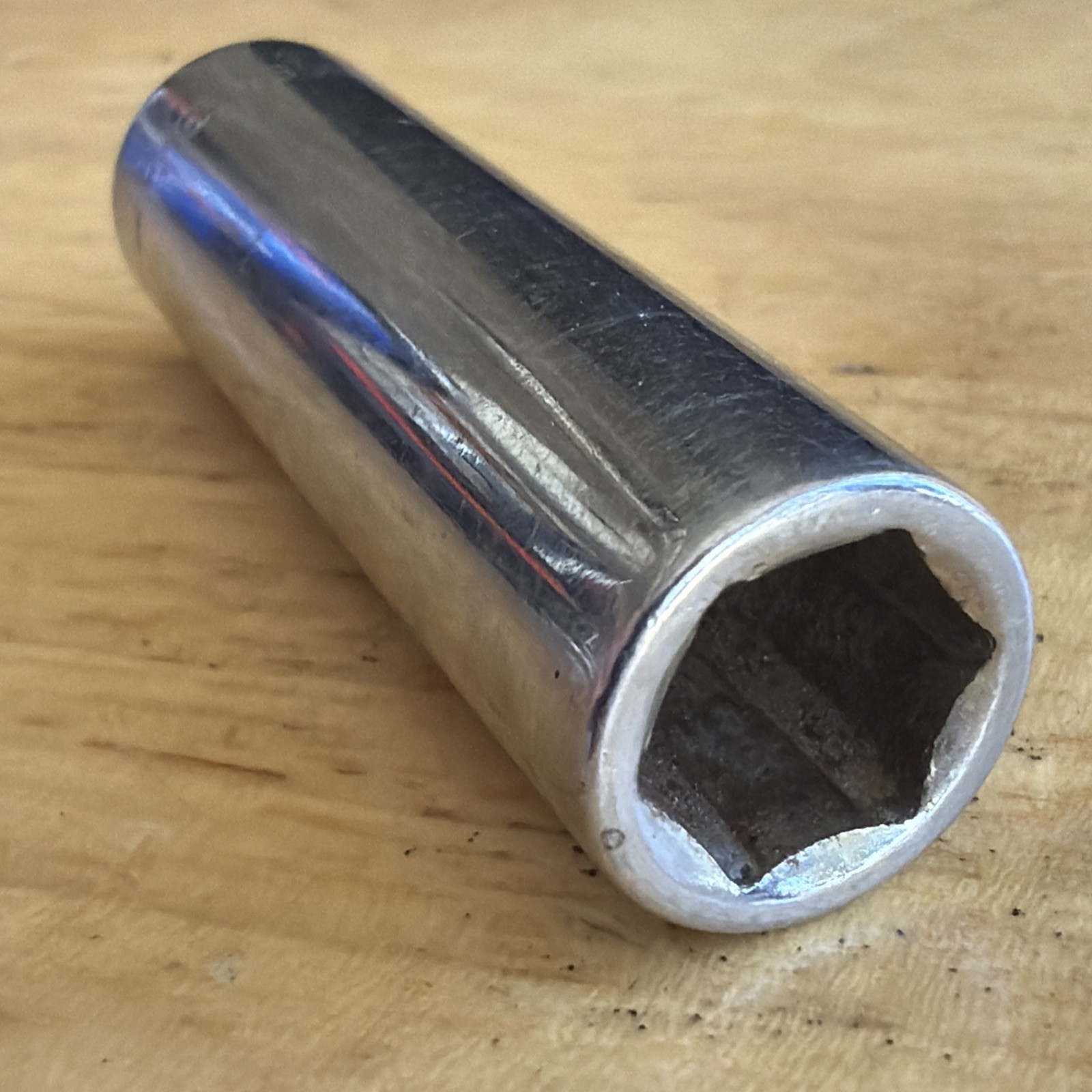 Challenger by Proto Tools 3/8″ Deep Socket 1/4″ Drive 6 Point 1112 Made in USA