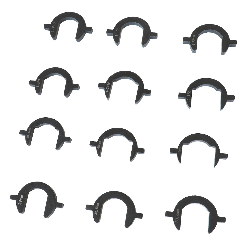 Inner Tie Rod Removal Tool 13pc Kit with Crowfoot Adapters for Car Trucks