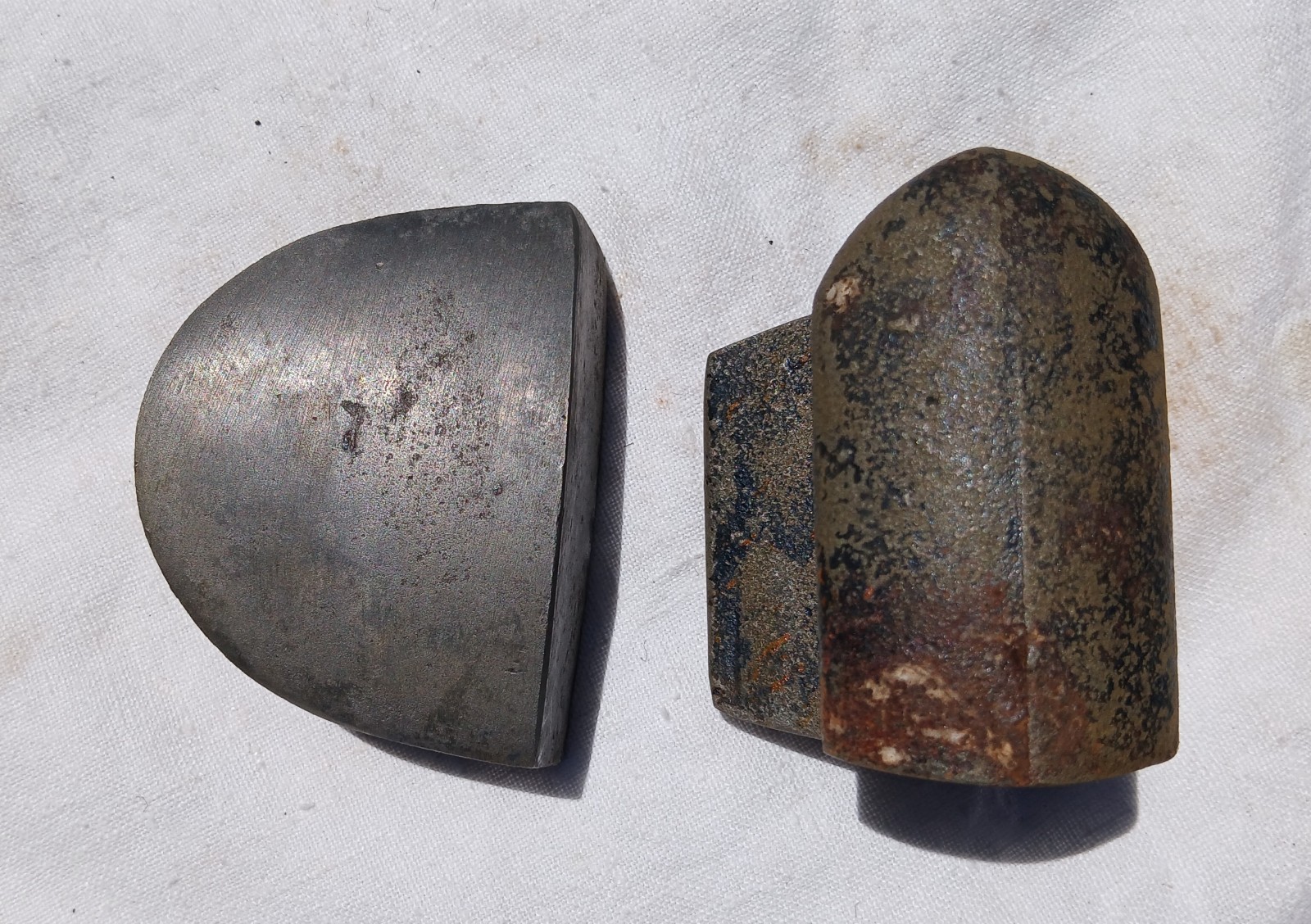 Two Steel Automotive Dolly’s, Anvils for Car Bodywork Or Jewelry Making Anvils