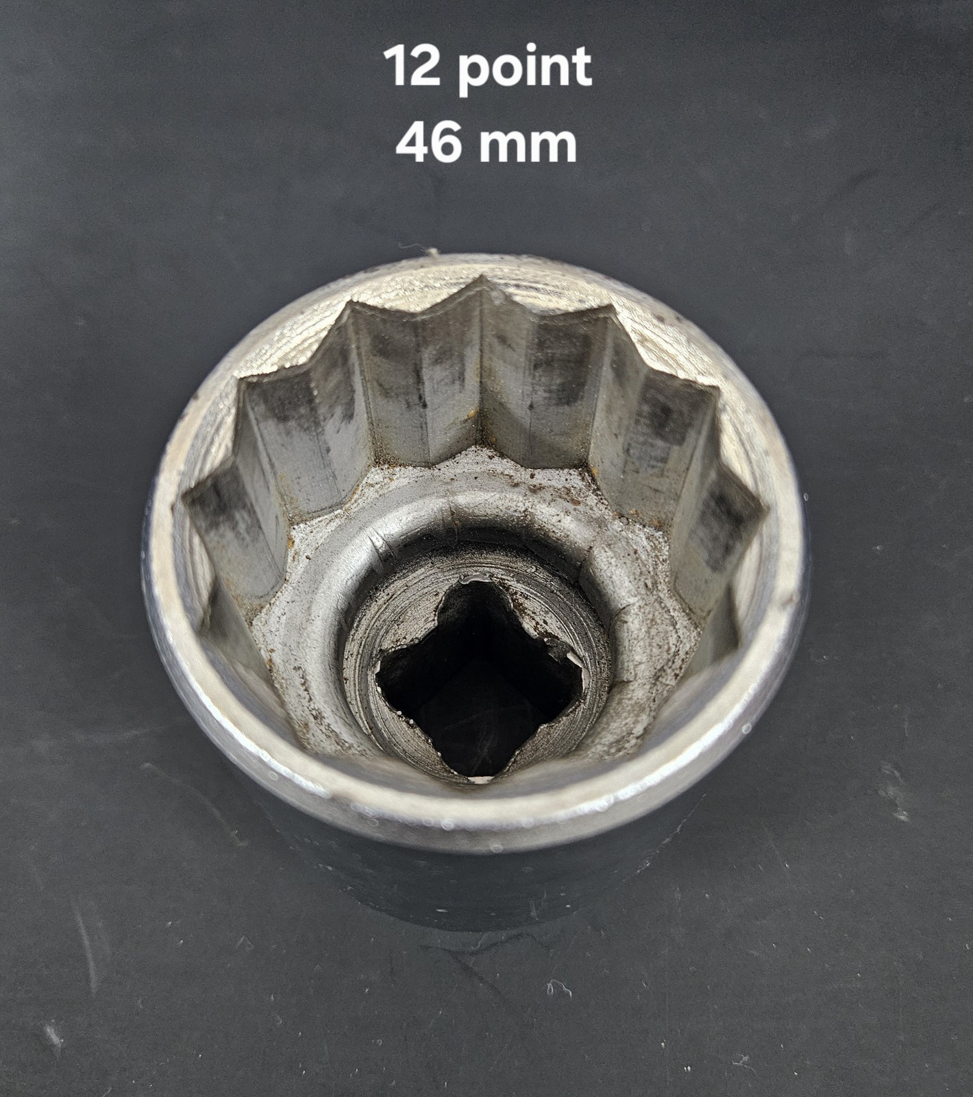 Proto Professional Chrome 46 mm 12 Point 3/4″ Drive Socket