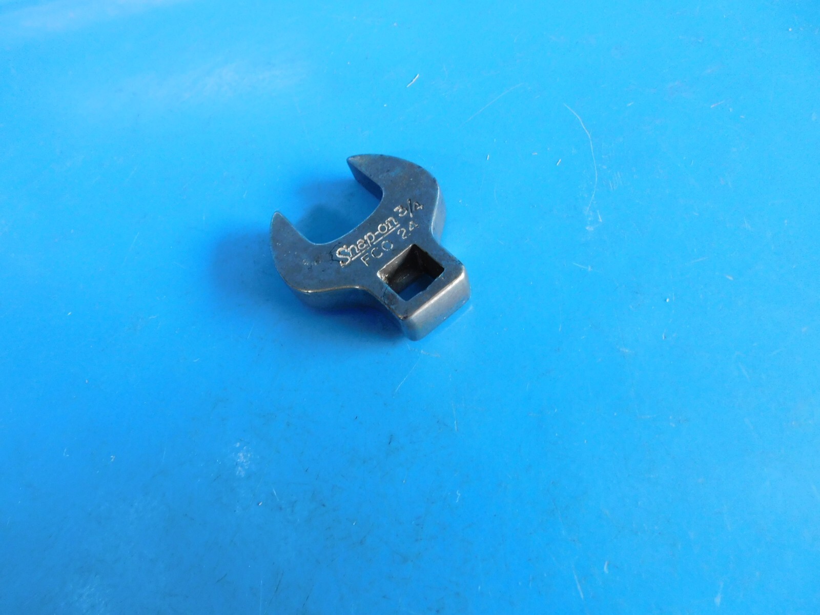 USED, SNAP ON TOOLS «3/4 IN.» OPEN END CROWSFOOT, 3/8 IN. DR. , PART# FCO24 ,USA