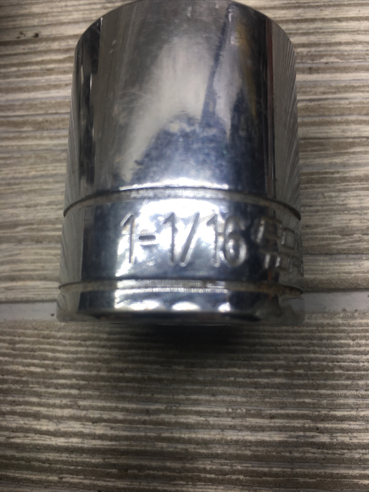 Power Torque 1 1/16” Socket 1/2 Female To 3/8 Reducer 3/8 To 1/4 Male Lot Of 5