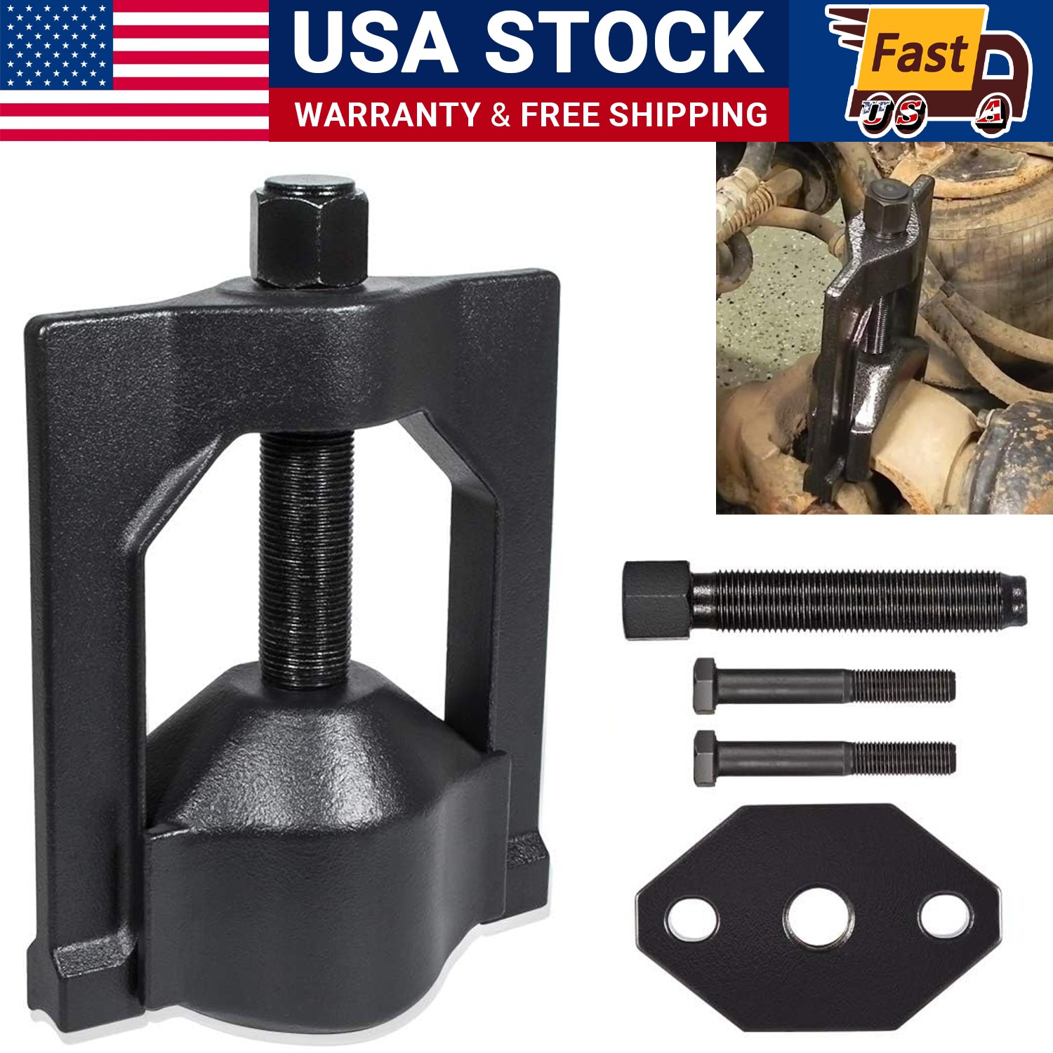 Heavy-Duty Truck 10102 U-Joint Puller and 5192 Bearing Cup Installer Tool Set
