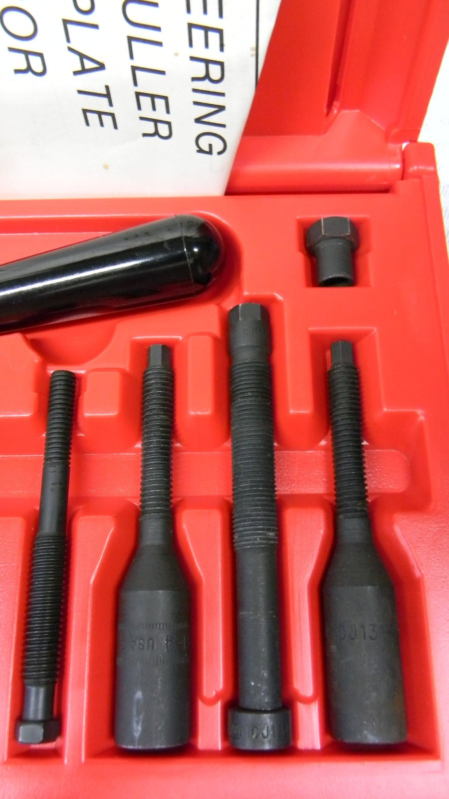 SNAP-ON STEERING WHEEL PULLER AND LOCK PLATE DEPRESSOR SET #CJ131P «NEW»