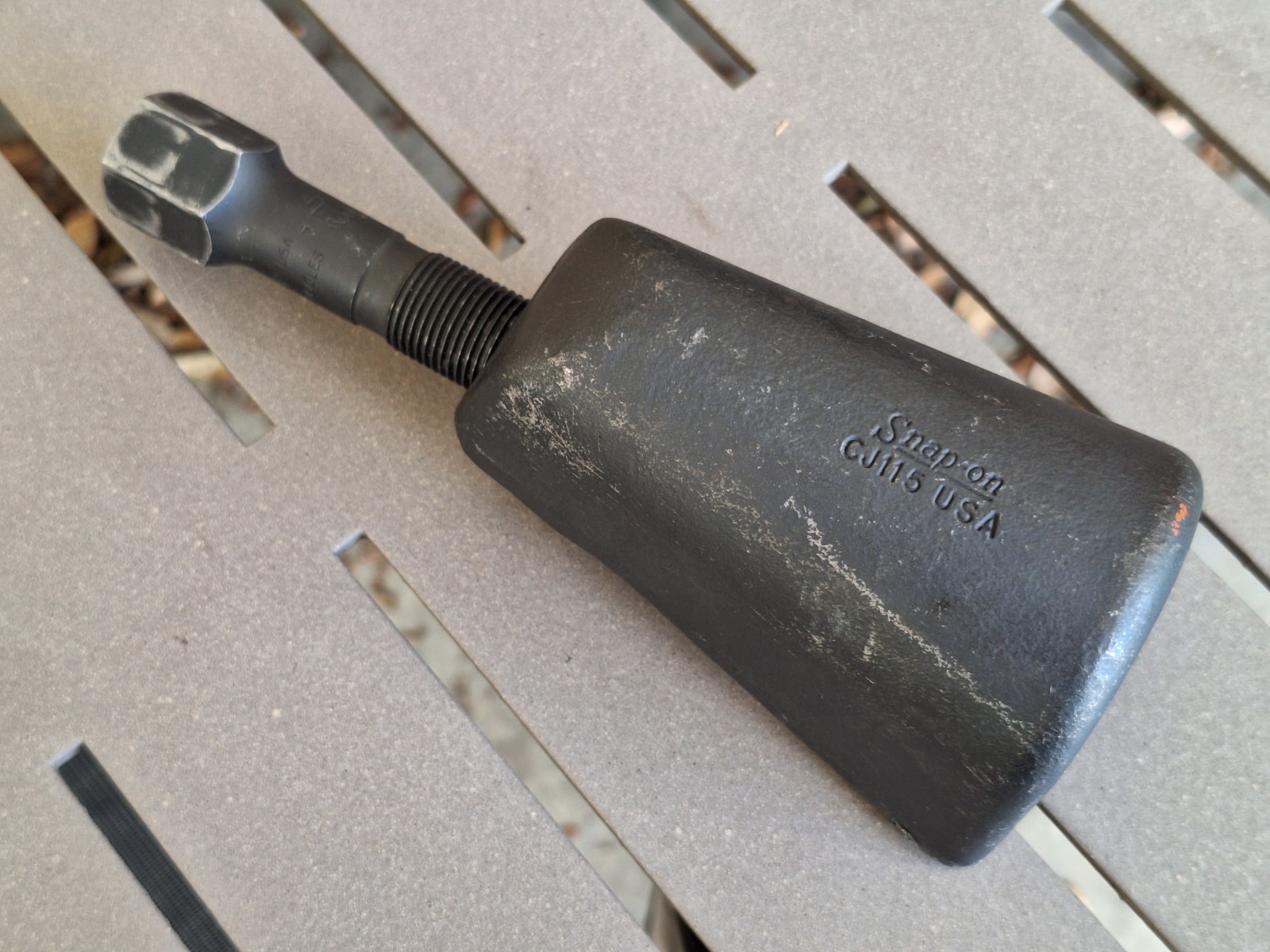 Snap On Pitman Arm Puller CJ115, CJ83-2 Pressure Screw CJ66-15-3 Centering Point