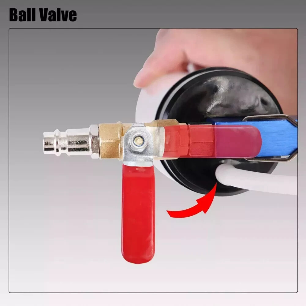 Car Vehicle Vacuum Brake Bleeder Tank Fluid Oil Change Pump Equipment Tool Kit