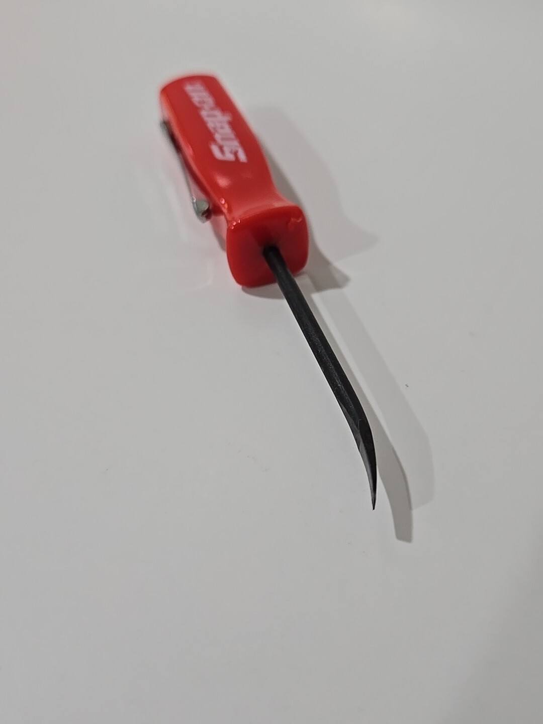 5X Red Snap on tools Promo PRY BAR screwdrivers per order pocket Clip NEW + GIFT