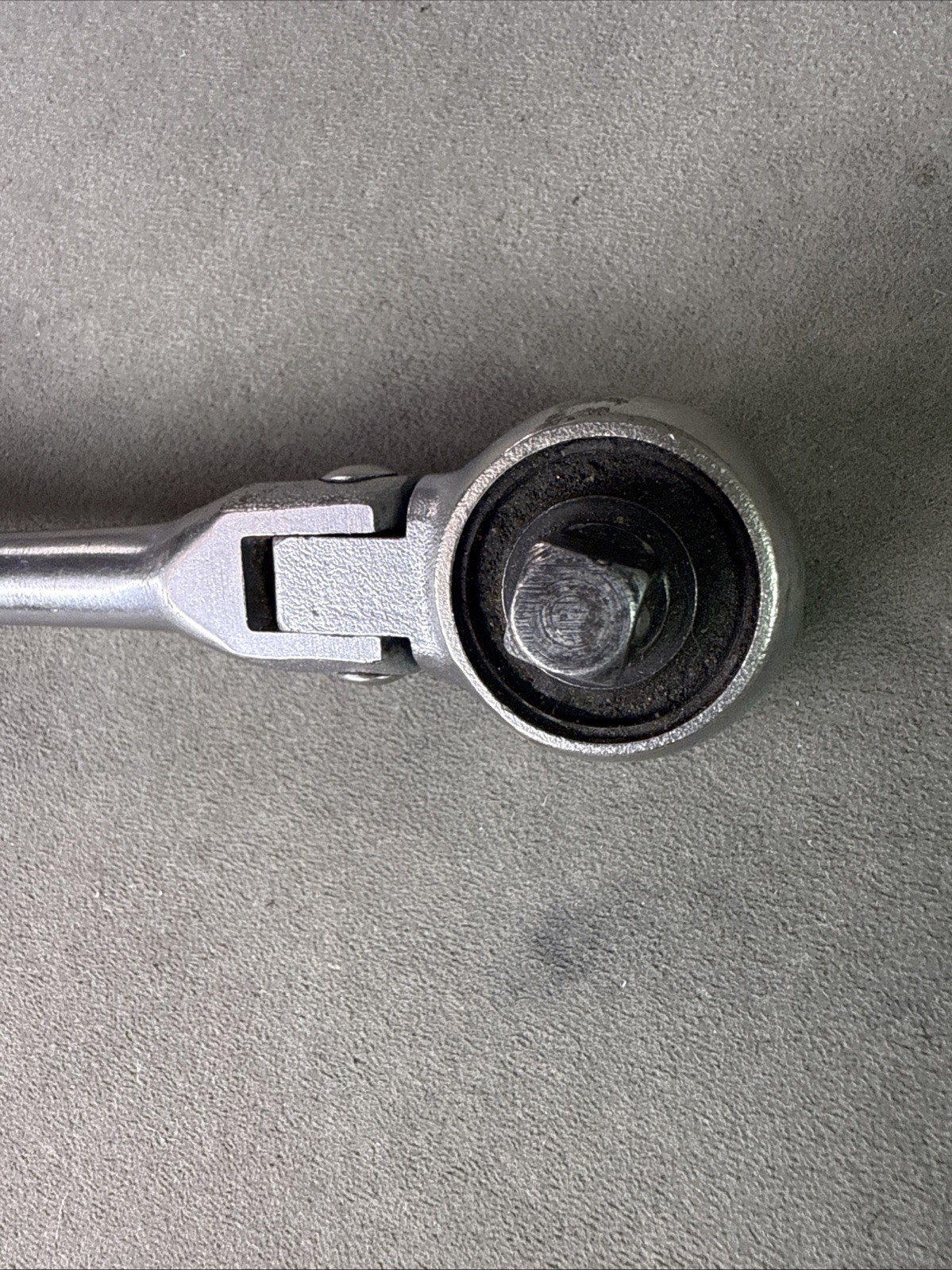 Vintage Champion Plug-Master Swivel Head Flex-Head Ratchet CT-405 3/8″Drive