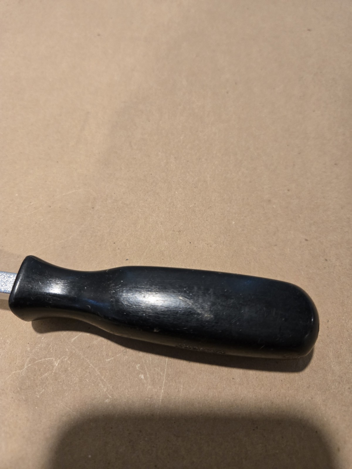 Snap On 7-1/4″ Long Ridgid Carbon Scraper Black Hard Handle USA Read Ad CSA8
