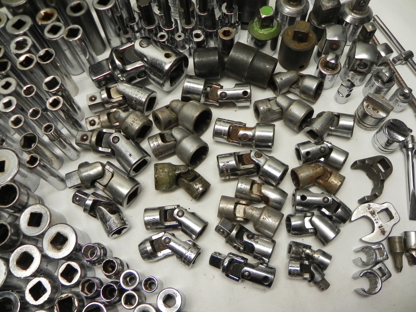Proto/Proto Challenger Socket Lot 261 Piece Lot Old & Newer Models